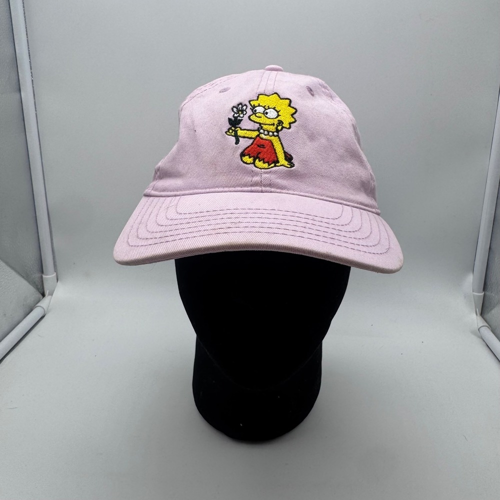 The Simpsons Lisa Simpson Embroidered Purple Baseball Cap Hat‎